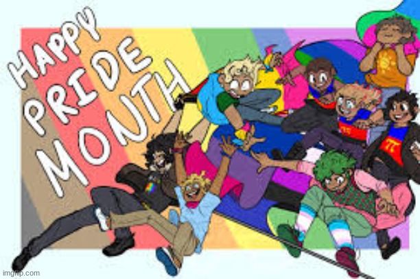 image tagged in pride month,pjo | made w/ Imgflip meme maker