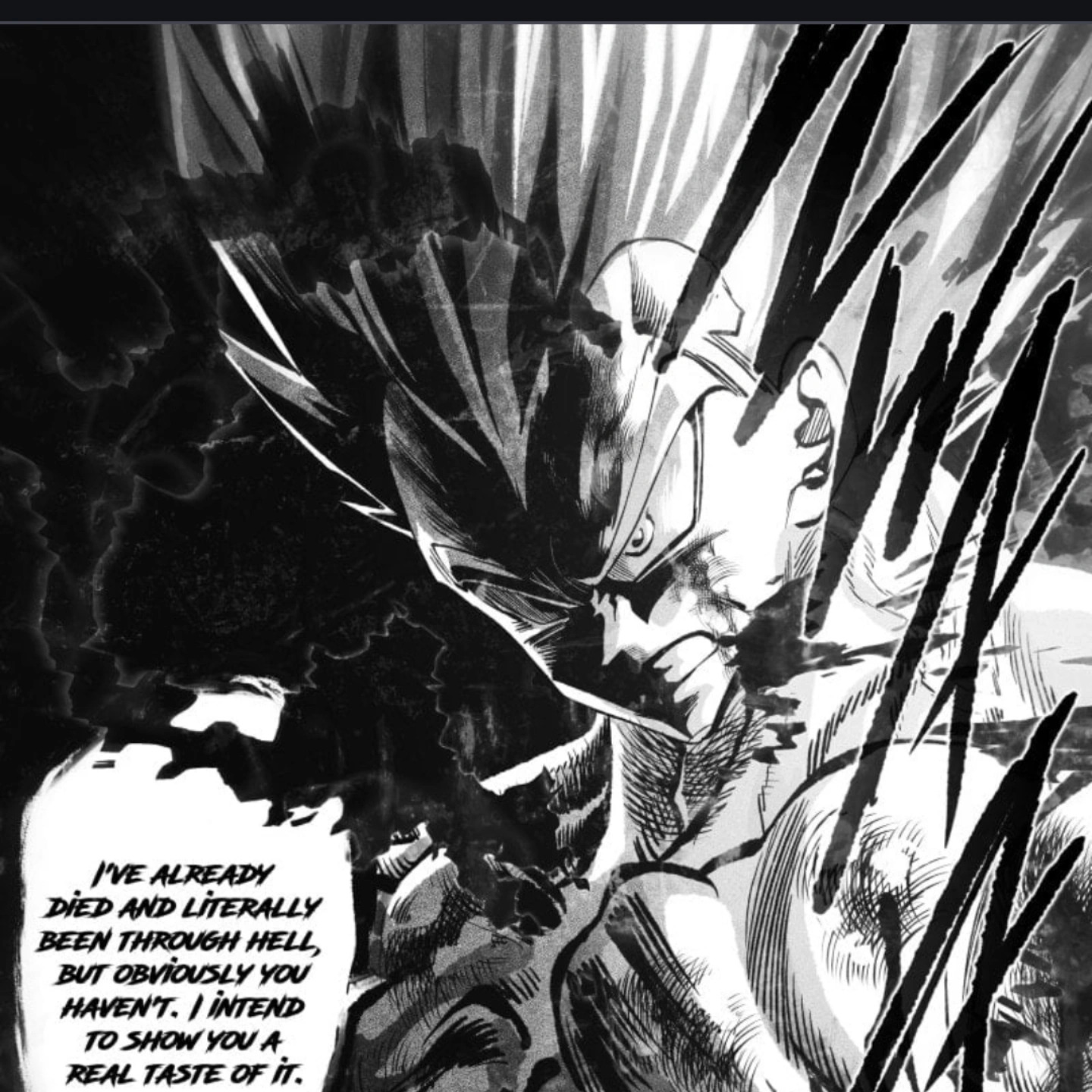 Vegeta from db Kakumei Blank Meme Template