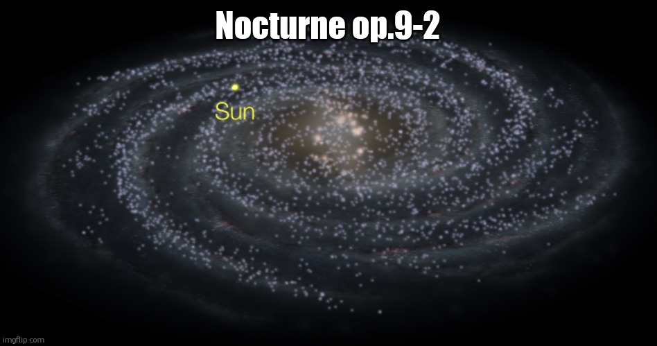 song | Nocturne op.9-2 | image tagged in your exact location but better | made w/ Imgflip meme maker