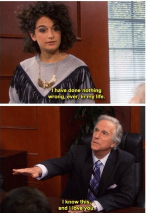 Never done anything wrong Blank Meme Template