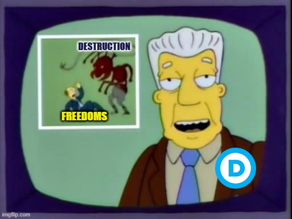 I for one welcome our new overlords | DESTRUCTION; FREEDOMS | image tagged in i for one welcome our new overlords | made w/ Imgflip meme maker