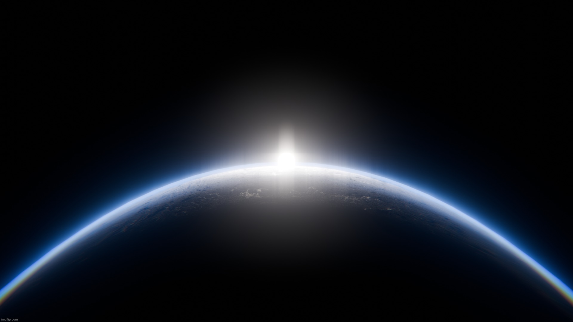 sunrise | image tagged in blender | made w/ Imgflip meme maker