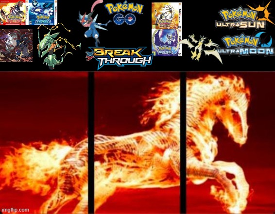 Flaming horse | image tagged in flaming horse | made w/ Imgflip meme maker