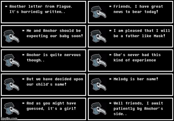 Plague and Anchor’s child… | made w/ Imgflip meme maker