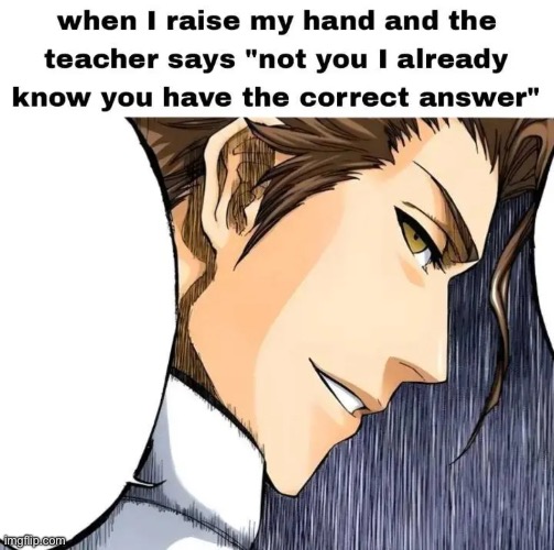 image tagged in bleach,aizen | made w/ Imgflip meme maker