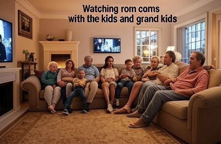 Family time Blank Meme Template