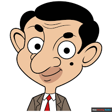 Mr. Bean Cartoon Blank Meme Template