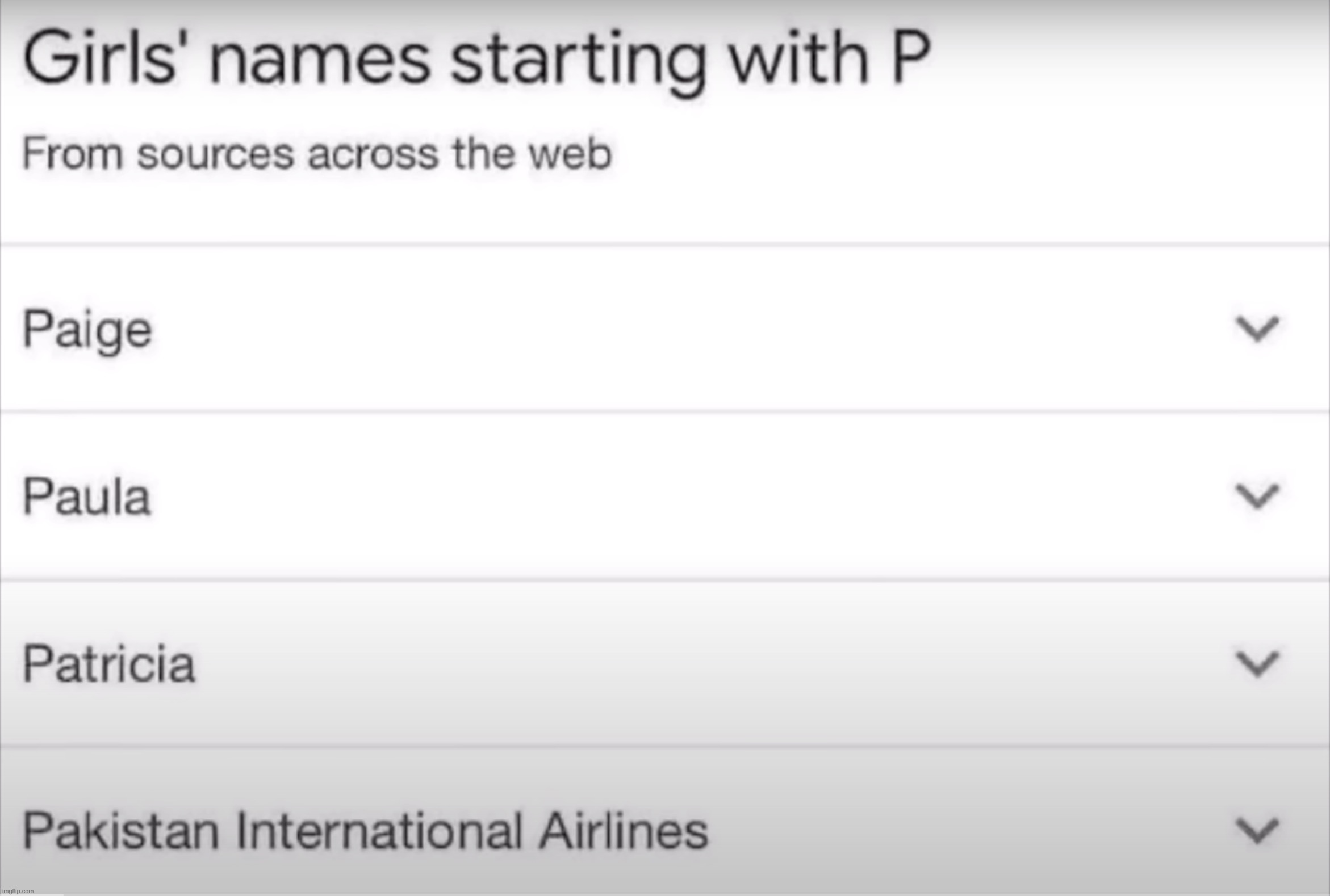 Pakistani national airlines @ryn | made w/ Imgflip meme maker