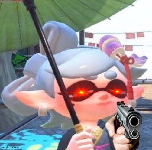 me when I see fr*ggin cringe | image tagged in marie with a gun | made w/ Imgflip meme maker
