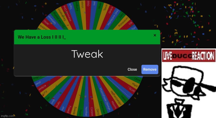 Tweak is no longer peak :( | made w/ Imgflip meme maker