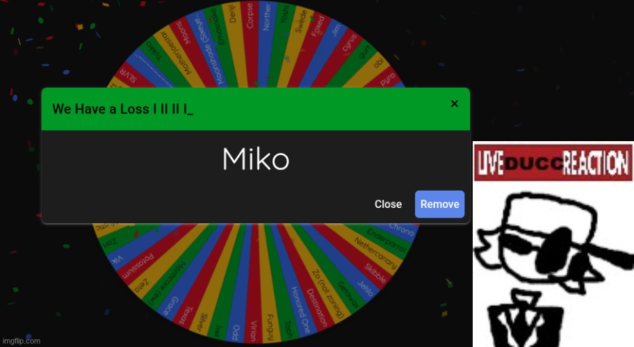 Miko was uhm uhhh i forgot | made w/ Imgflip meme maker