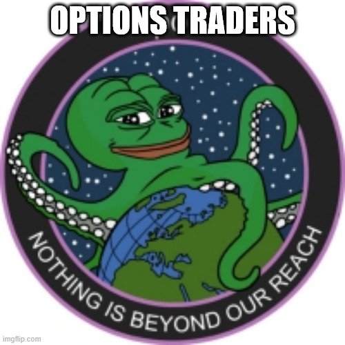 Options Traders | OPTIONS TRADERS | image tagged in 4chan /pol/ badge,stonks | made w/ Imgflip meme maker