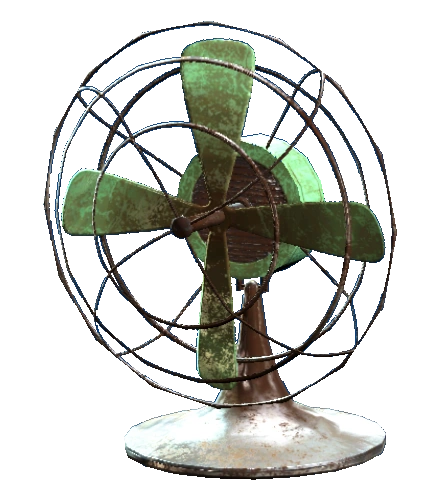 Fallout 4 Desk Fan Blank Meme Template