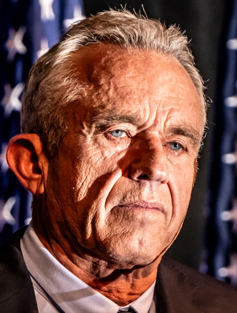 RFK Jr. grifter worm head heroin addict vaccine skeptic murderer Blank Meme Template