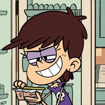 Luna Loud Blank Meme Template