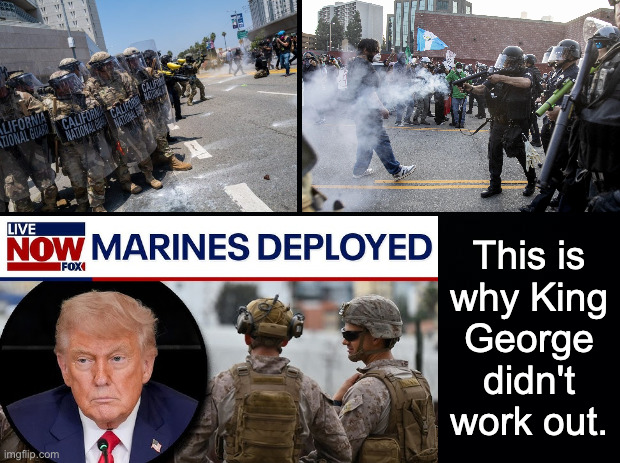 Trump reinvents the 'How to Win Friends and Influence People' reverse card. | This is
why King
George
didn't
work out. | image tagged in memes,king george,trump | made w/ Imgflip meme maker