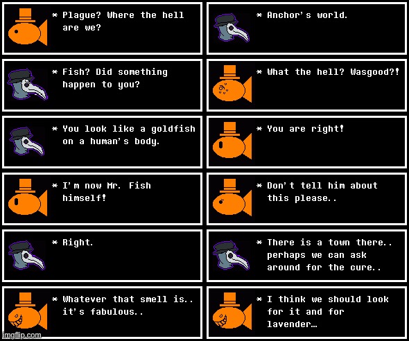 Episode one: Plague and Fish | made w/ Imgflip meme maker