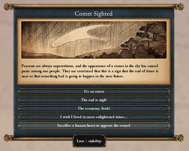 Comet sighted Blank Meme Template