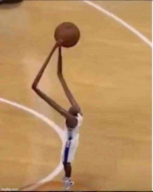 Basketball cursed | image tagged in basketball cursed | made w/ Imgflip meme maker