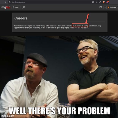 image tagged in well there's your problem | made w/ Imgflip meme maker