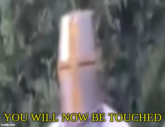 What The pope | YOU WILL NOW BE TOUCHED | image tagged in what the pope | made w/ Imgflip meme maker