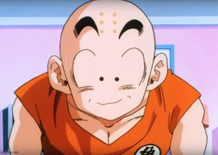 krillin | image tagged in krillin | made w/ Imgflip meme maker