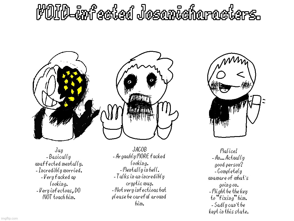 Some canon designs for an in-universe event! | made w/ Imgflip meme maker