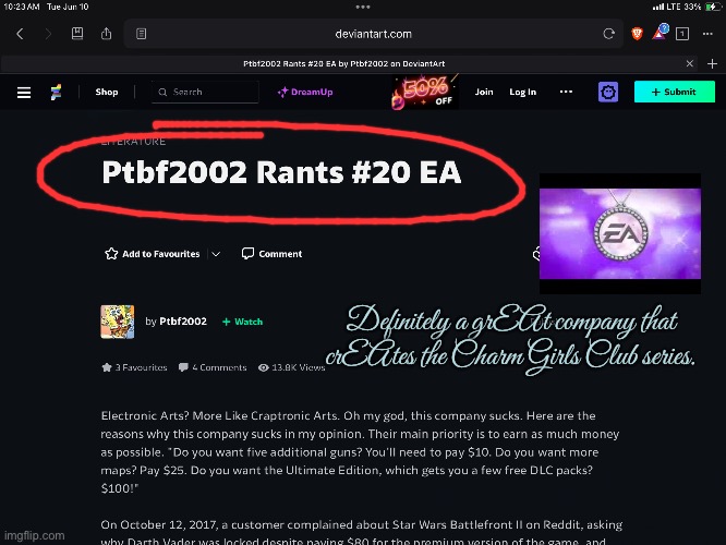 Electronic Arts - GrEAt Company | Definitely a grEAt company that crEAtes the Charm Girls Club series. | image tagged in electronic arts,girls,girl,beautiful girl,pretty girl,nintendo | made w/ Imgflip meme maker