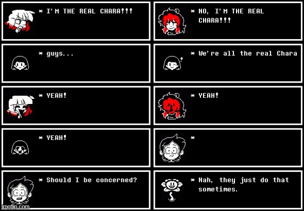 The Real Chara | made w/ Imgflip meme maker