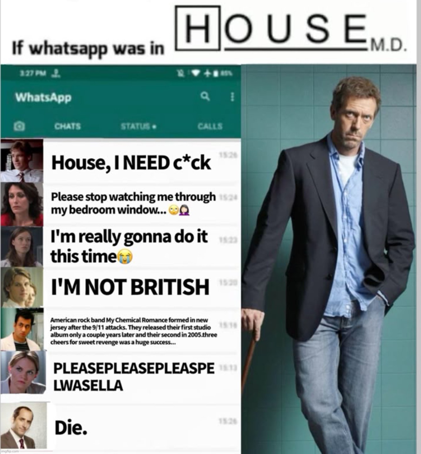 That chase message is so relatable | made w/ Imgflip meme maker