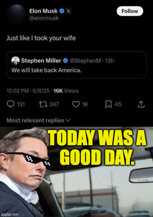lol! | image tagged in memes,back in the saddle,elon | made w/ Imgflip meme maker