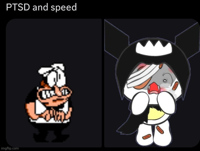 Prove me wrong if you can | image tagged in pretty blood,red snow,elma,pizza tower,peppino | made w/ Imgflip meme maker