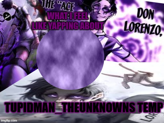 High Quality Tupidman_theunknown temp Blank Meme Template