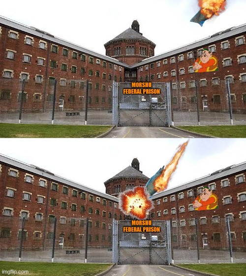 image tagged in morshu federal prison | made w/ Imgflip meme maker