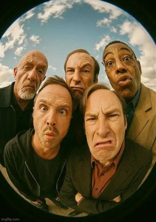 nice image but it's AI generated and there are 2 Sauls | made w/ Imgflip meme maker