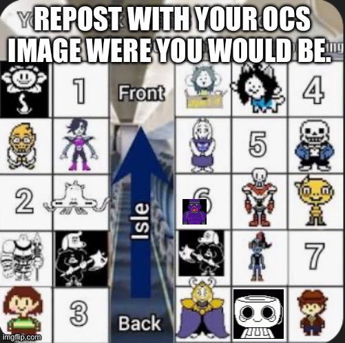 repost and add ur oc? is that right? | made w/ Imgflip meme maker