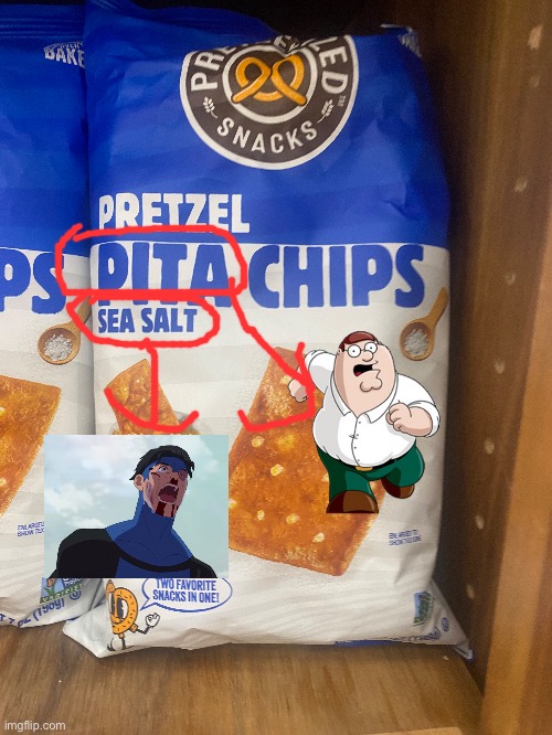 Pita chips | image tagged in name soundalikes | made w/ Imgflip meme maker