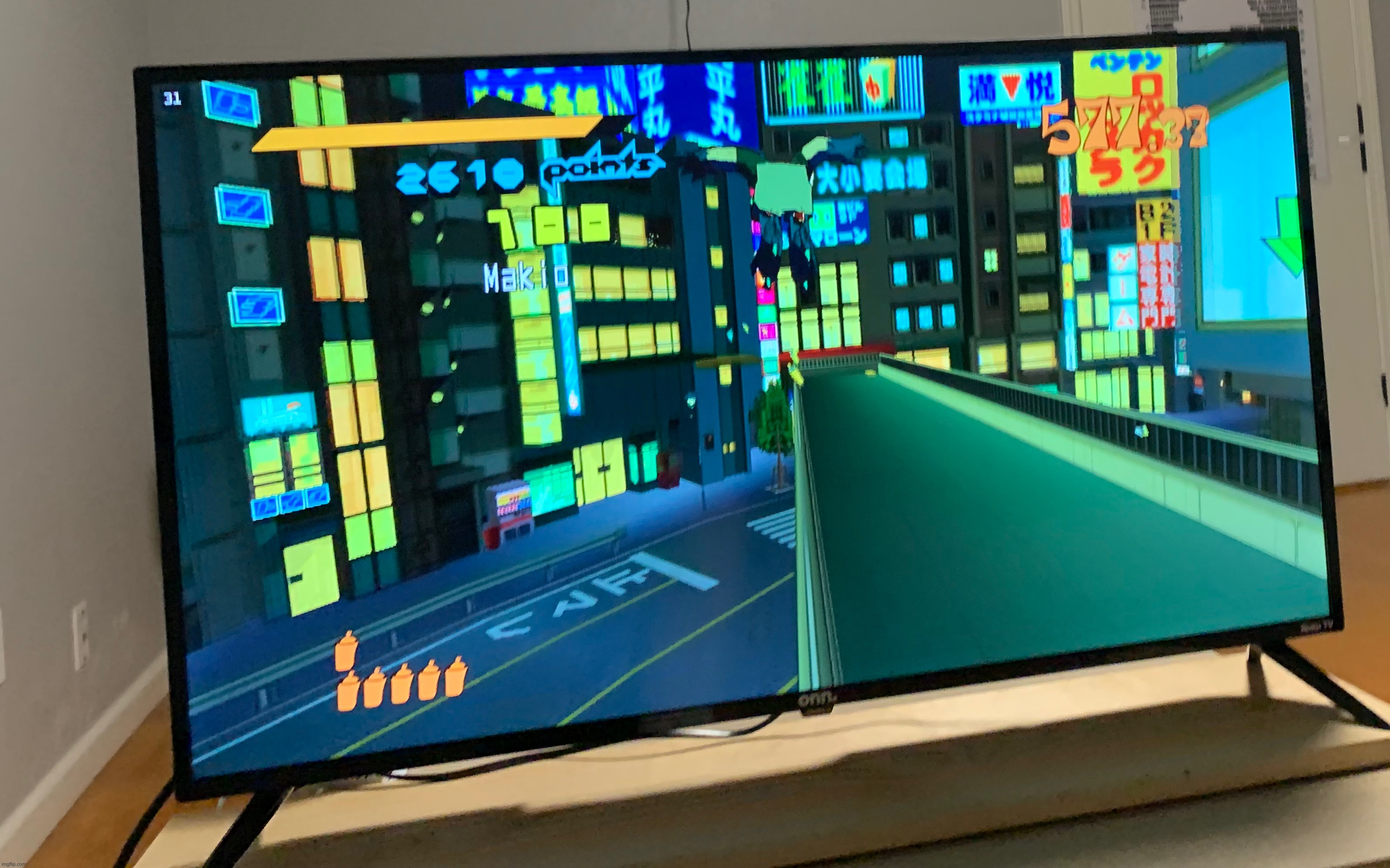 First time playing JSR on a TV | made w/ Imgflip meme maker