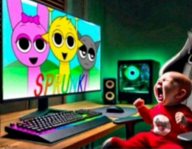 sprunky sprunky sprunky get funky funky funky | made w/ Imgflip meme maker