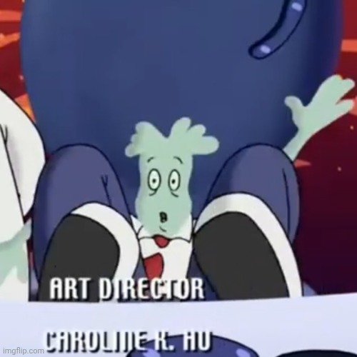 Posting a random frame of Spryman because he looks so goofy in this one | made w/ Imgflip meme maker