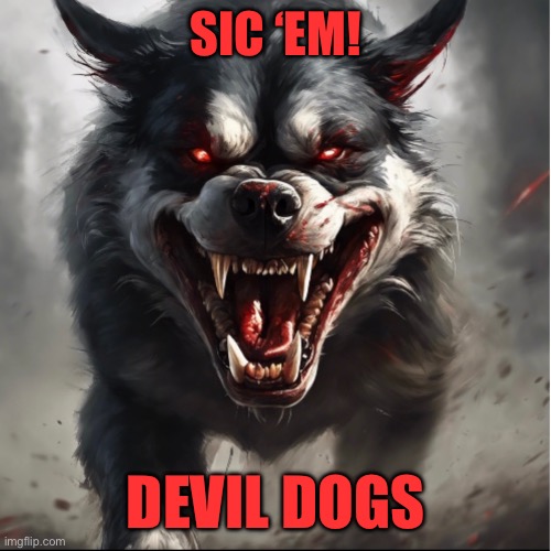 SIC ‘EM! DEVIL DOGS | made w/ Imgflip meme maker