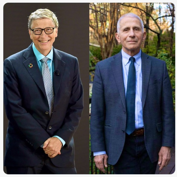 Bill Gates & Dr Feces Blank Meme Template