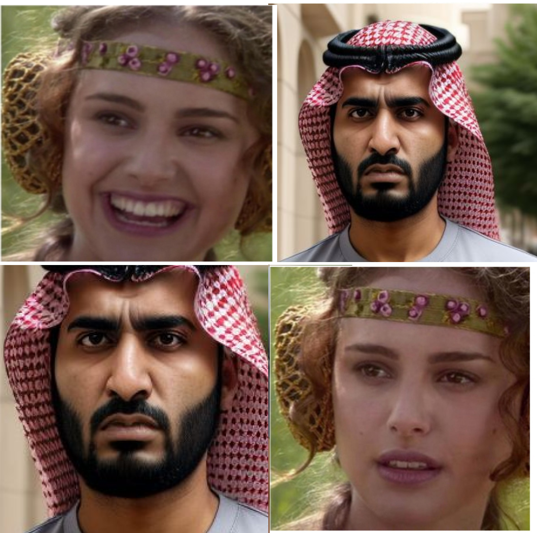 Anakin Padme Saudi Meme Blank Meme Template