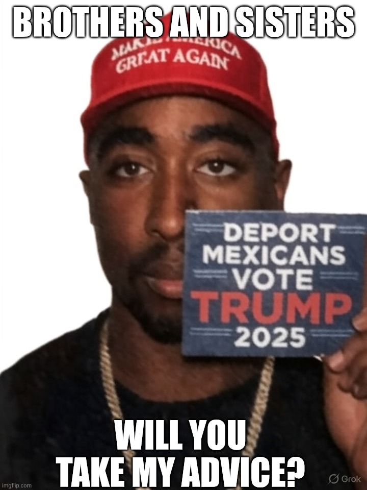 Maga 2pac Blank Meme Template