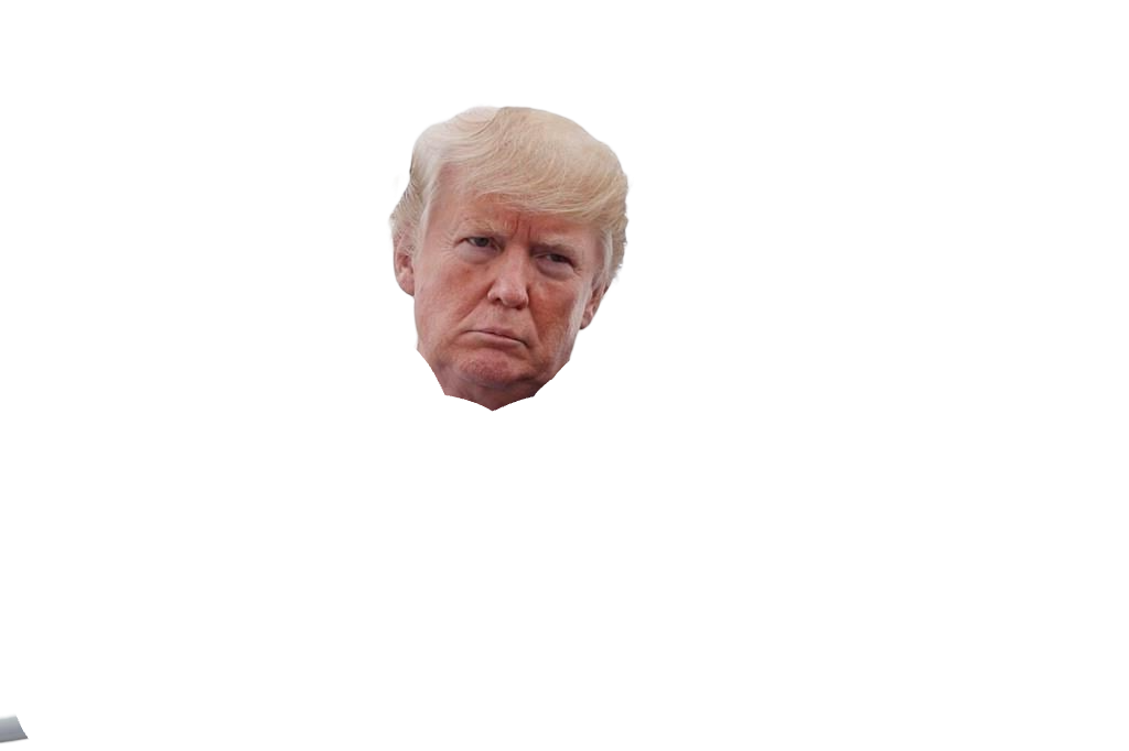 Trump sad face Blank Meme Template