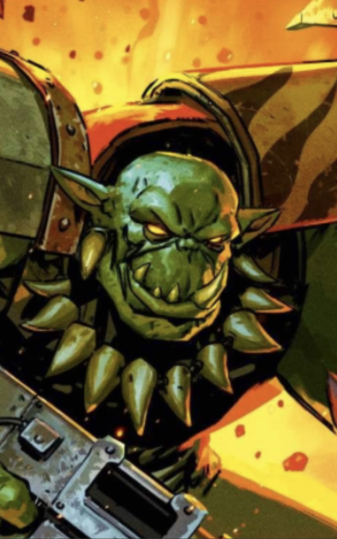 Ufthak, ork, warhammer Blank Meme Template