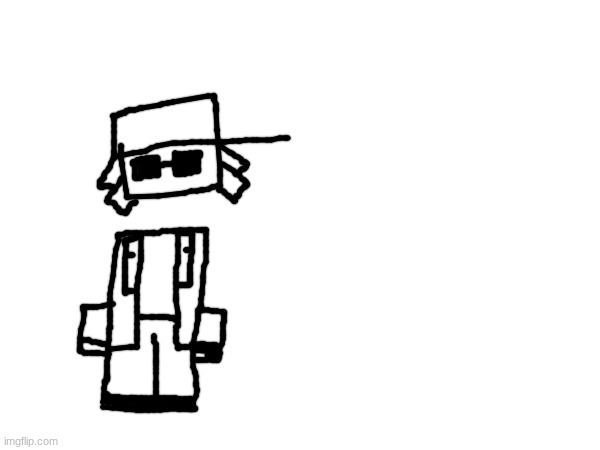 Square tool looking mfer | made w/ Imgflip meme maker