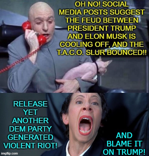 Modern Dem Party problems require modern solutions. | AND BLAME IT ON TRUMP! | image tagged in yep | made w/ Imgflip meme maker