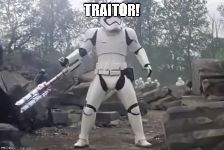 TRAITOR | TRAITOR! | image tagged in traitor | made w/ Imgflip meme maker