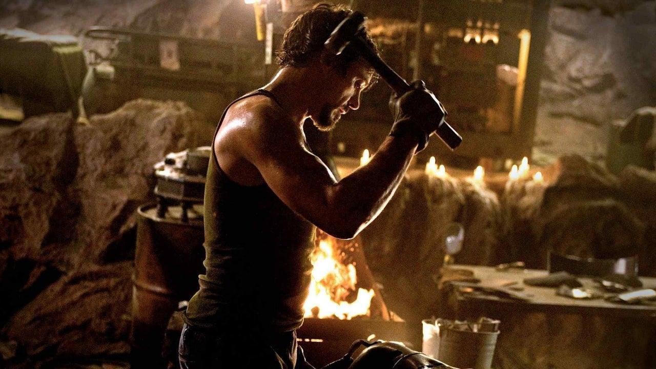 Tony Stark in cave Blank Meme Template